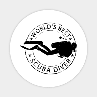 Scuba Diver Diving Magnet